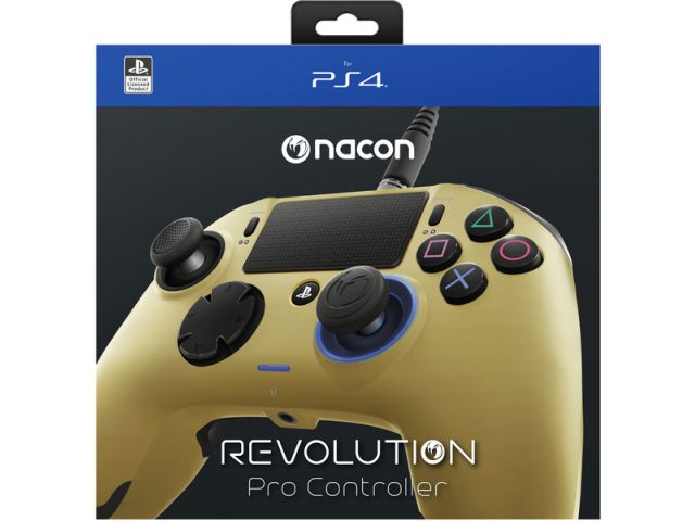 Kontroler NACON PS4 Revolution Pro, žični, zlatni