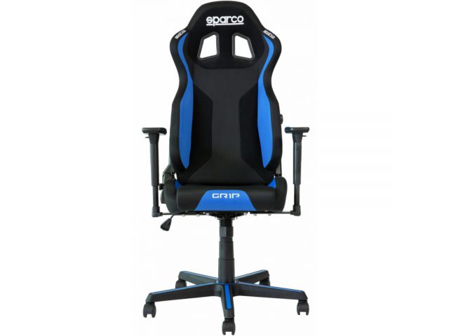 Gaming stolica SPARCO Gaming Grip, crno-svijetlo plava