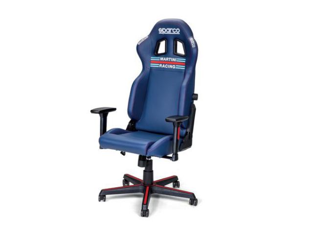 Gaming stolica SPARCO Gaming Icon Martini Racing, plava