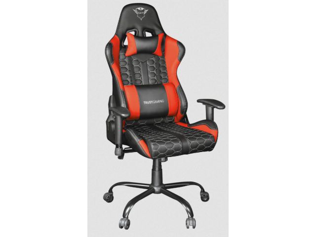 Gaming stolica TRUST GXT 708R Resto V3, crno crvena (24217)