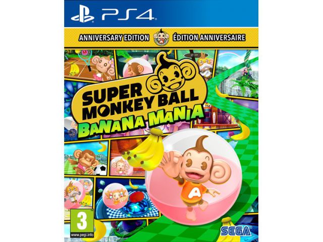 Igra za PS4: Super Monkey Ball Banana Mania Launch Edition