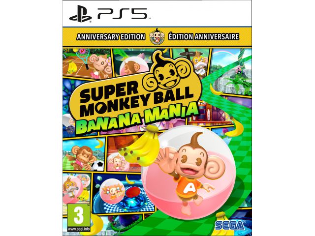 Igra za PS5: Super Monkey Ball Banana Mania Launch Edition