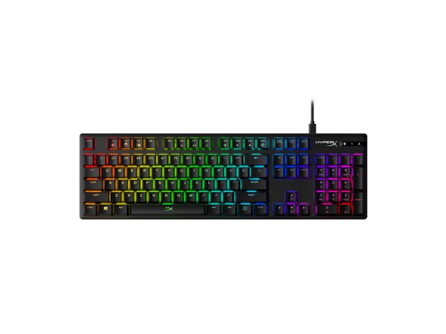 Tipkovnica HYPERX Alloy Origins, mehanička, RGB, gaming, US, crvena (4P4F6AA#ABA)