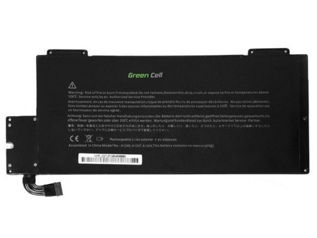 Baterija za laptop GREEN CELL (AP09) baterija 4400 mAh,7.4V A1245 za Apple MacBook Air 13 A1237 A1304 2008-2009