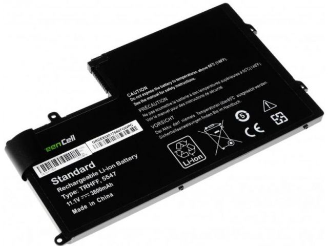 Baterija za laptop GREEN CELL (DE83) baterija 3800 mAh,10.8V (11.1V) TRHFF za Dell Inspiron 15 5542 5543 5545 5547 5548 Latitude 3450 3550