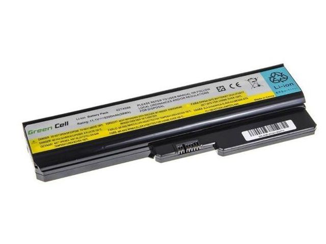Baterija za laptop GREEN CELL (LE06) baterija 4400 mAh,10.8V (11.1V) L08S6Y02 za IBM Lenovo B550 G530 G550 G555 N500