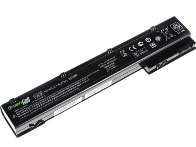 Baterija za laptop GREEN CELL PRO (HP56PRO) baterija 5200 mAh, 14.4V (14.8V) VH08XL za HP EliteBook 8560w 8570w 8760w 8770w