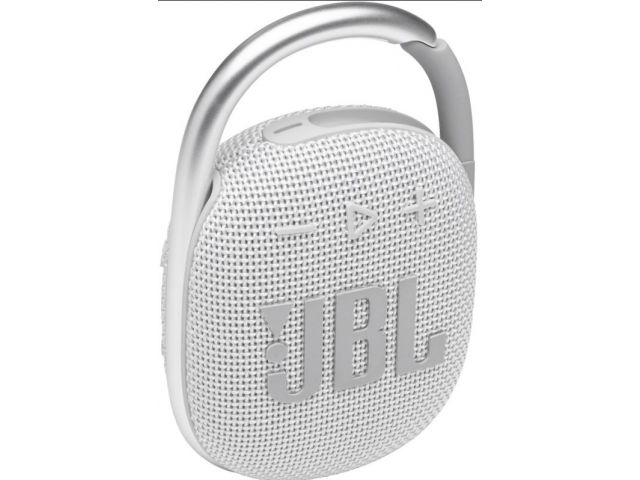 Bluetooth zvučnik JBL Clip 4, BT5.1, prijenosni, vodootporan IP67, bijeli