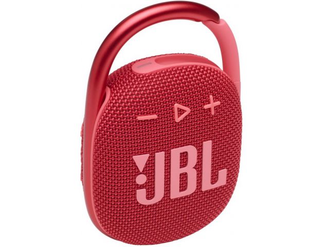 Bluetooth zvučnik JBL Clip 4, BT5.1, prijenosni, vodootporan IP67, crveni