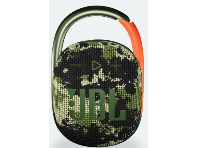 Bluetooth zvučnik JBL Clip 4, BT5.1, prijenosni, vodootporan IP67, maskirni