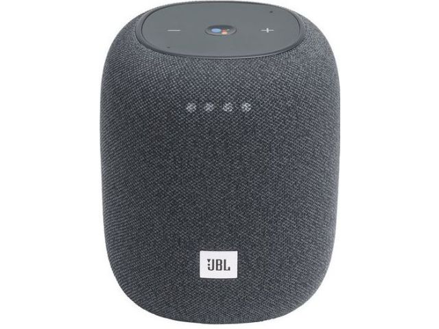 Pametni zvučnik JBL LINK Music BT4.2, Wi-Fi, 360° Google asistent, sivi