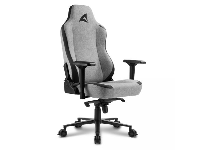 Gaming stolica SHARKOON Skiller SGS40, čvrsta tkanina, crno-siva