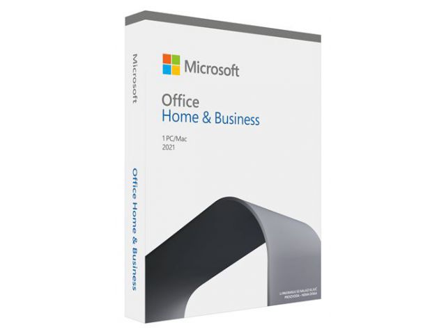 Programski paket MICROSOFT Office Home & Business 2021, HR, za PC i Mac, Medialess, T5D-03502