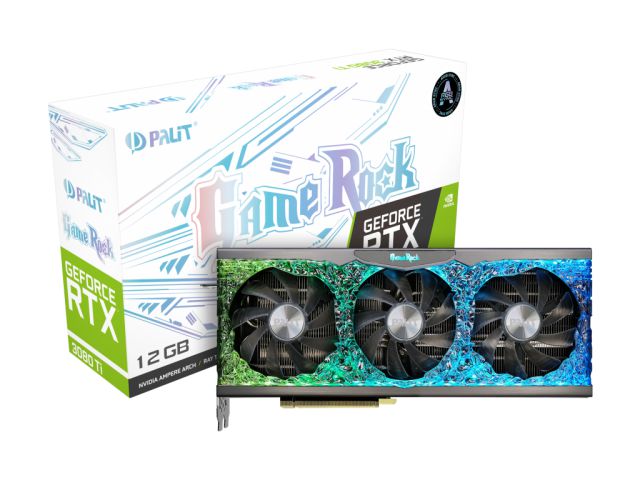 Grafička kartica PALIT nVidia GeForce RTX3080 Ti GameRock, 12 GB GDDR6X