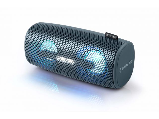 Bluetooth zvučnik MUSE M-730 DJ, NFC, AUX, IPX4, plavi