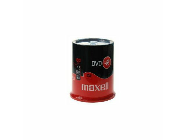DVD-R medij MAXELL, 4.7 GB, 16x, 100 kom, spindle