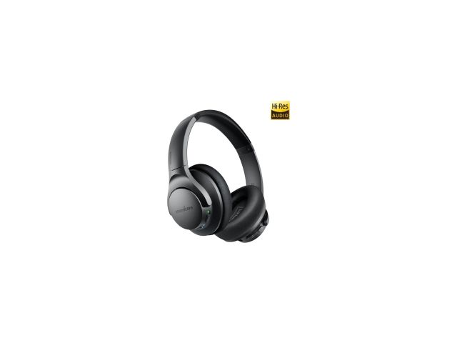 Slušalice + mikrofon ANKER Soundcore Life Q20, naglavne, bežične, BT5.0, aktivno poništavanje buke, Aux-in, Hi-Res certified, 40 sati autonomije, putna torbica, crne