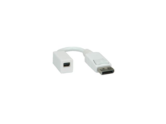 Video adapter ROLINE DisplayPort DP(m) na Mini DP(ž) v1.2 , 0.15m, bijeli