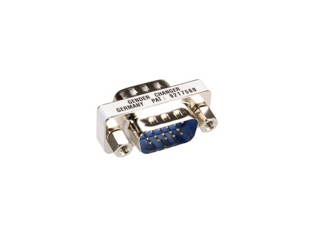 Adapter ROLINE Mini Gender Changer HD15 (VGA), M/M