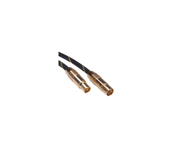 Antenski kabel ROLINE GOLD, 75 Ohm, M/F, 10m