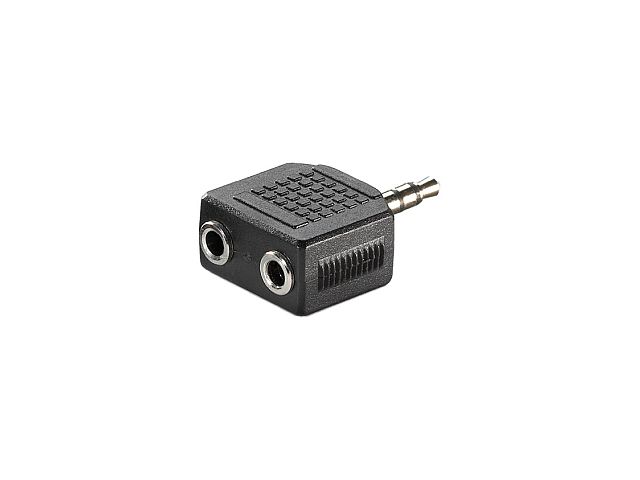 Audio adapter ROLINE VALUE adapter 1×3.5mm - 2×3.5mm, M/F