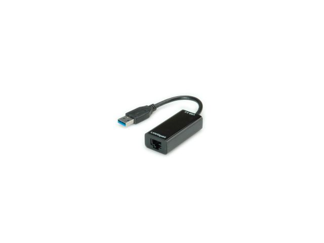Mrežni adapter ROLINE VALUE adapter USB3.2 Gen1 - Gigabit LAN 10/100/1000Mbit/s