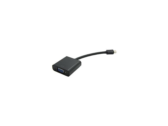 Video adapter ROLINE VALUE DisplayPort Mini DP(m) na VGA(ž) v1.2, 0.15m, crni