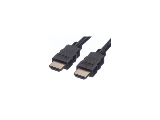 Video kabel ROLINE VALUE UltraHD HDMI kabel sa mrežom, M/M, crni, 5.0m