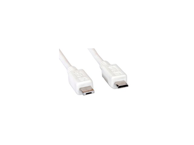 Kabel ROLINE VALUE USB2.0 kabel TIP Micro A(M) na Micro B(M), 1.8m, bijeli