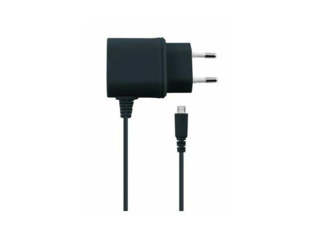 Punjač KSIX, putni, Micro USB, 1A, crni