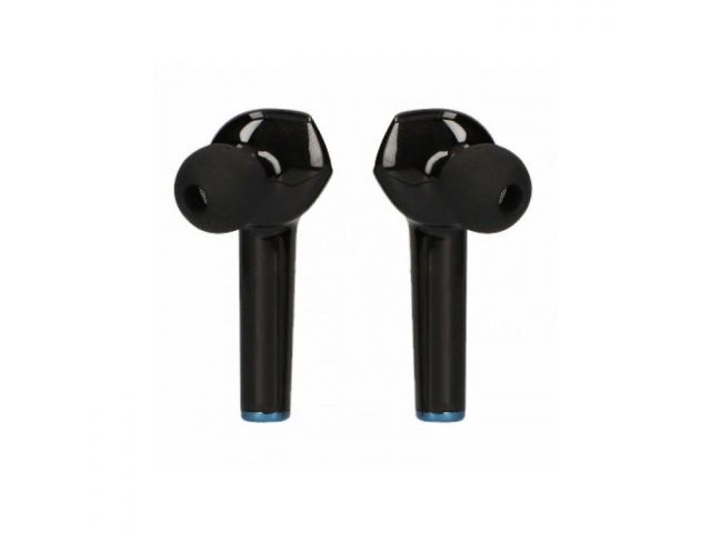 Bluetooth slušalice KSIX, bežične, true buds, gaming, Saga, crne
