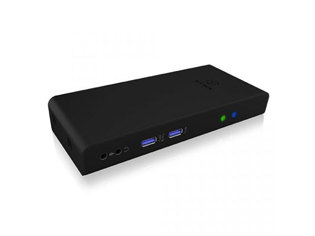 Docking stanica ICY BOX IB-DK2251AC, USB 3.0, 2x HDMI up to 2K@60 Hz