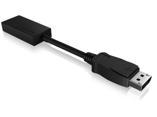 Adapter ICY BOX IB-AC508a, DisplayPort (m) na HDMI 4K (ž), 3840x2160@60 Hz