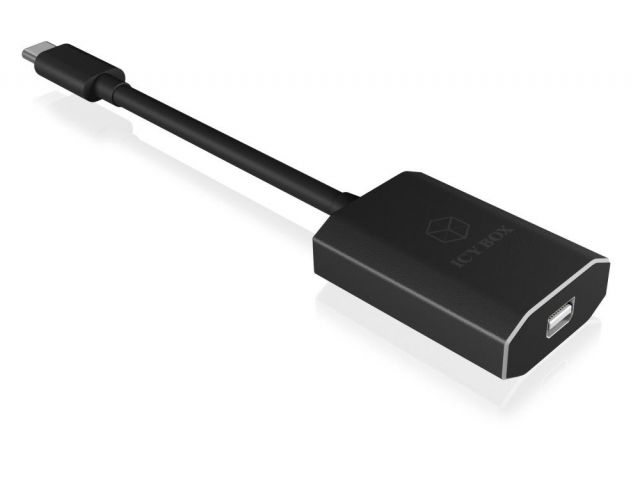 Adapter ICY BOX IB-AD550-C, USB-C (m) na mDisplayPort (ž), 3840x2160@60 Hz