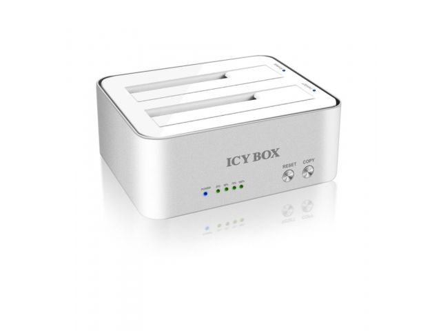 Docking stanica ICY BOX IB-120CL-U3, 2x HDD, USB 3.0, 2x SATA 2.5