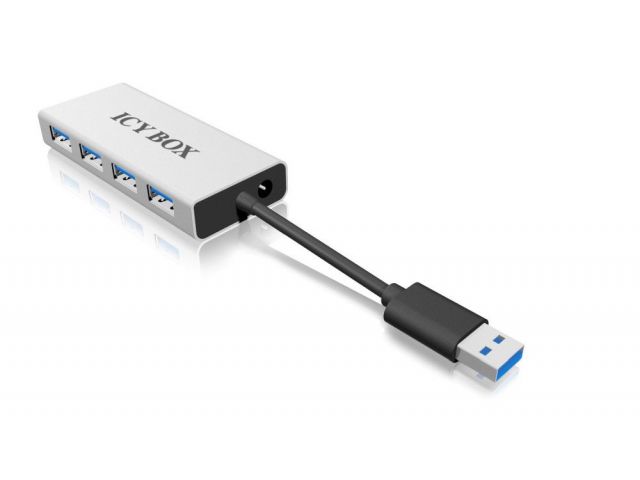 USB HUB ICY BOX IB-AC6104, 4-port, 4x USB 3.0 Type-A