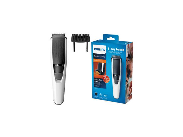 Trimer PHILIPS 3000 BT3206/14, za bradu