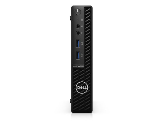 Stolno računalo DELL OptiPlex 3080 MFF, Intel Core i5 10500T, 8 GB DDR4, Intel UHD 630, SSD 256 GB NVMe, Wi-Fi + BT, Windows 10 Pro, tipk + miš