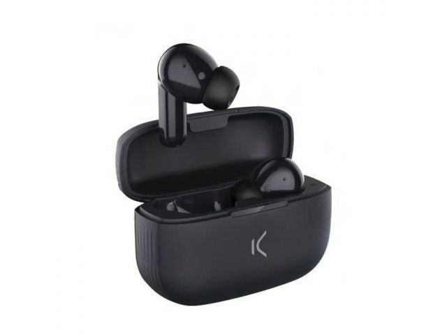 Bluetooth slušalice KSIX, bežične, true buds 2, sportske, crne