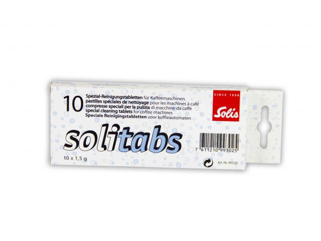 Tablete za čišćenje SOLIS SOLITABS, za aparat za kavu, 10 komada