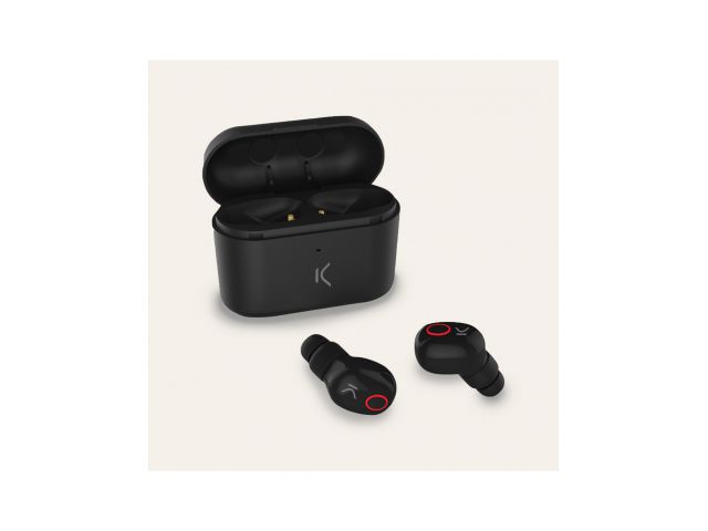 Bluetooth slušalice KSIX TWS, crne