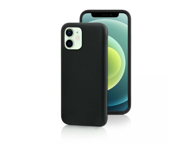 Zaštitna maska FONEX za iPhone 12 mini, TPU, 0.6mm, crna