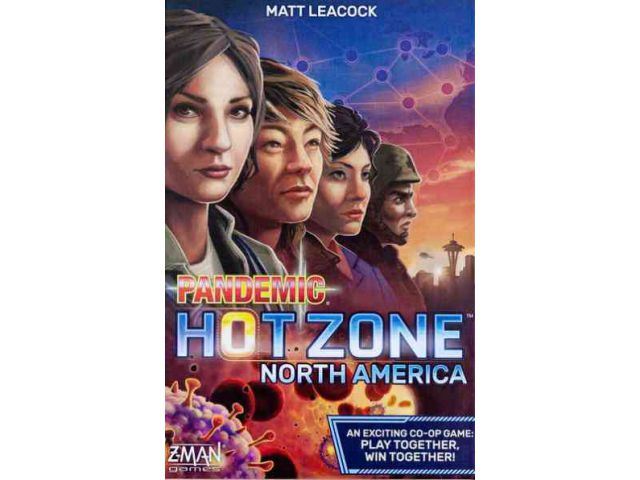 Društvena igra, PANDEMIC HOT ZONE - NORTH AMERICA
