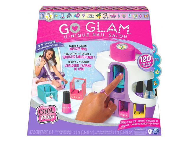 Set za manikuru GO GLAM Unique Nail Salon, printer za uređivanje noktiju