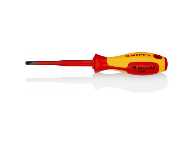 Odvijač KNIPEX Slim, PlusMinus, križni, 1000V, PH2x100mm