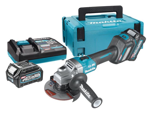 Brusilica MAKITA GA023GD201, 125 mm, 40V, + Udarni odvijač MAKITA TW005GZ