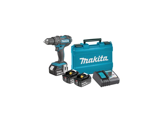 Bušilica-odvijač MAKITA DHP482RFE3, udarna, 18V, 3x3Ah, aku