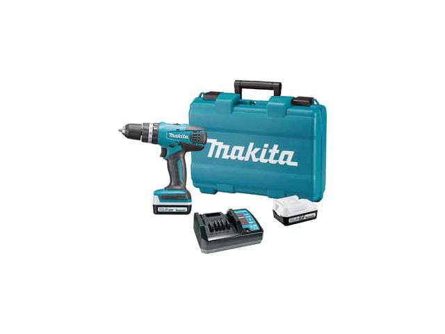 Bušilica-odvijač MAKITA HP347DWE, udarna, 14, 4V, 2x1.5Ah, aku