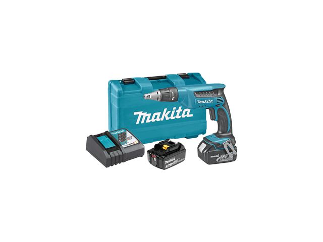 Odvijač MAKITA DFS451RFE, 18V, 2x3Ah, aku