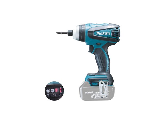 Zavrtač MAKITA DTP141Z, hibridni, 18V, BL, aku, bez baterije